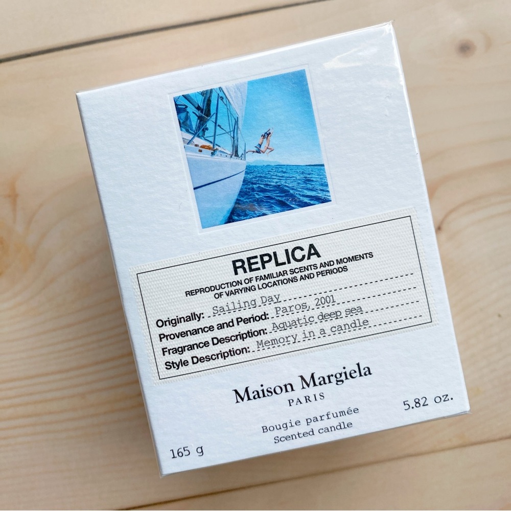 Maison Margiela White Replica 'Sailing Day' Scented Candle